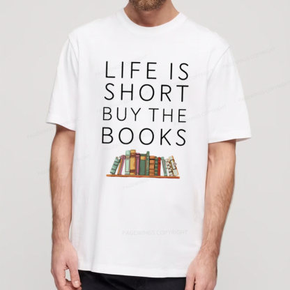 Pagewings Buy The Books Unisex Tee Unisex Classic T-shirt