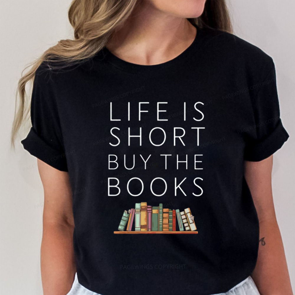 Pagewings Buy The Books Unisex Tee Unisex Classic T-shirt