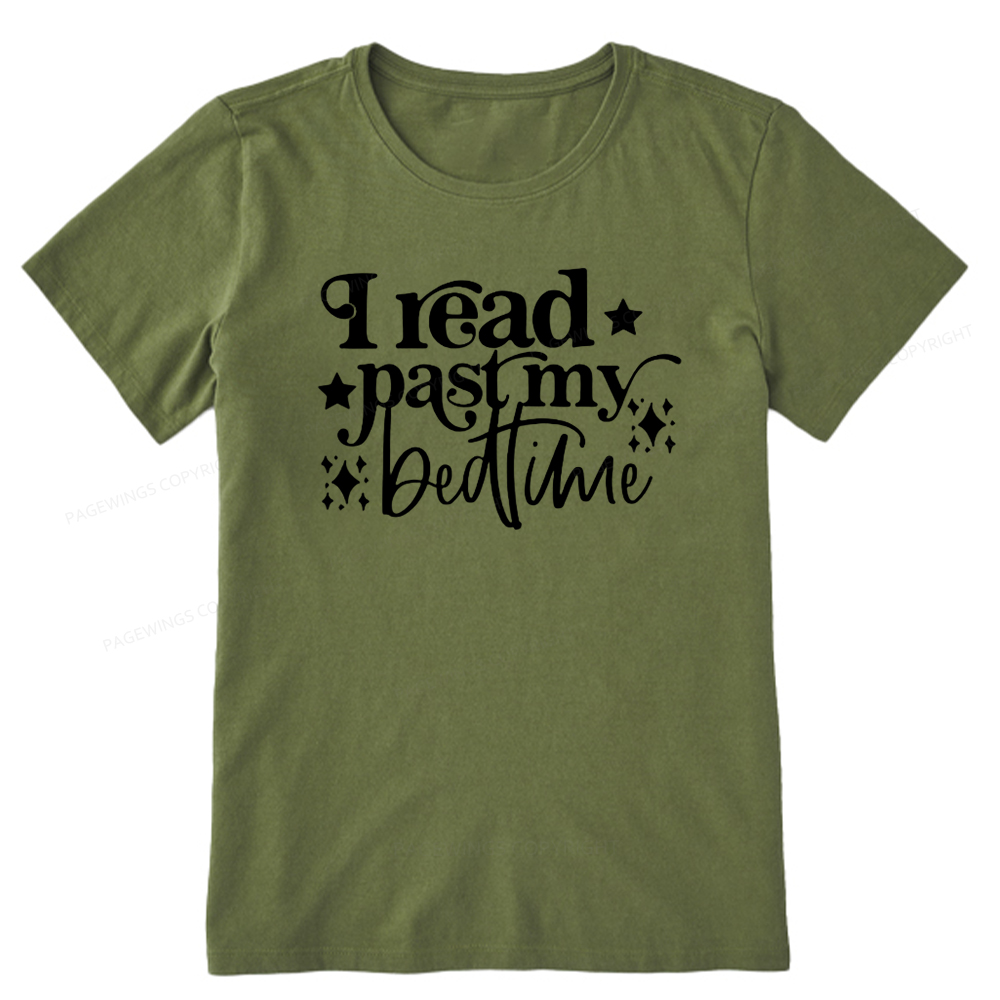 Pagewings I Read Past My Bedtime Unisex Tee Unisex Classic T-shirt