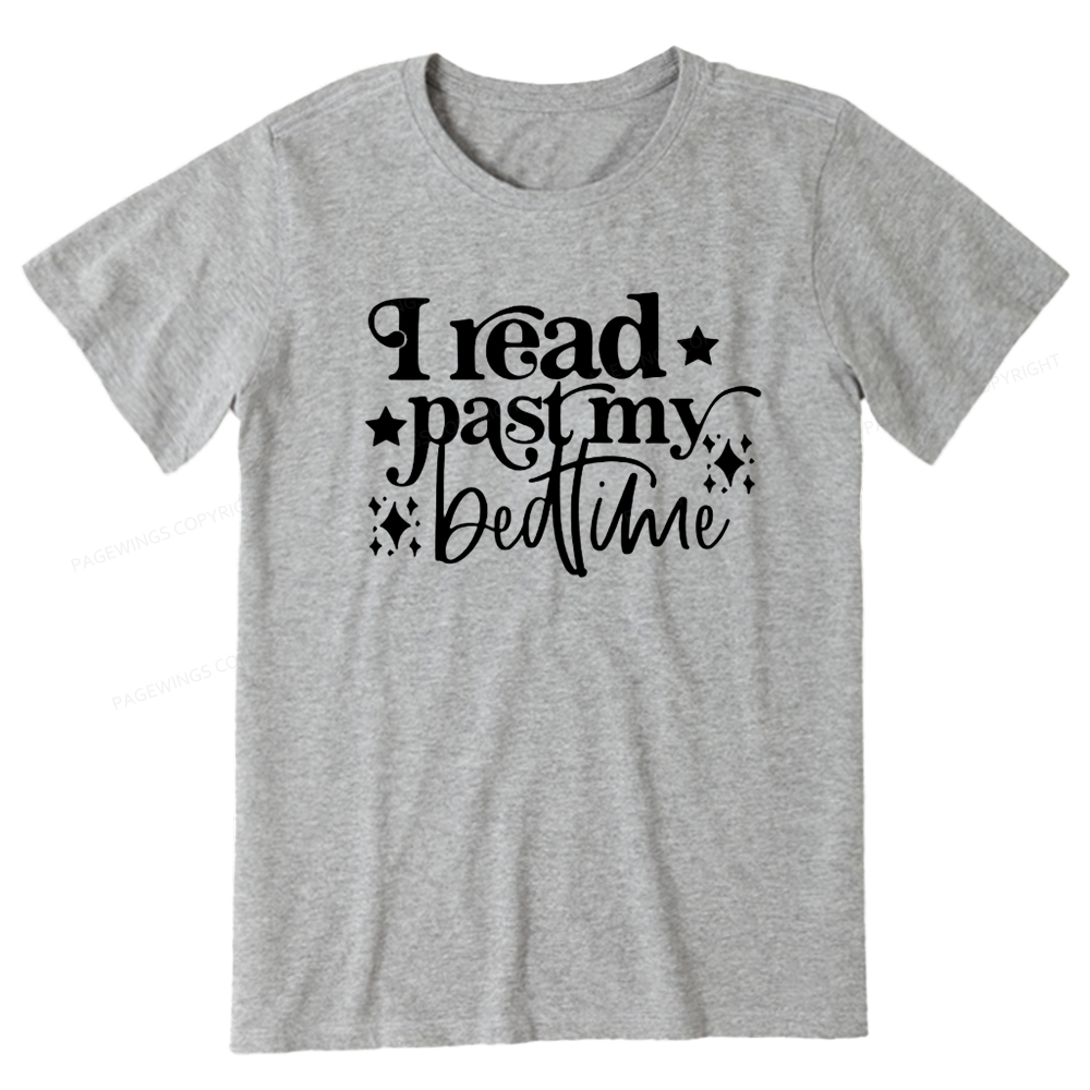 Pagewings I Read Past My Bedtime Unisex Tee Unisex Classic T-shirt