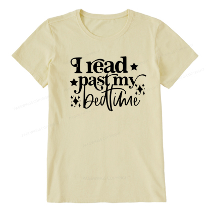 Pagewings I Read Past My Bedtime Unisex Tee Unisex Classic T-shirt
