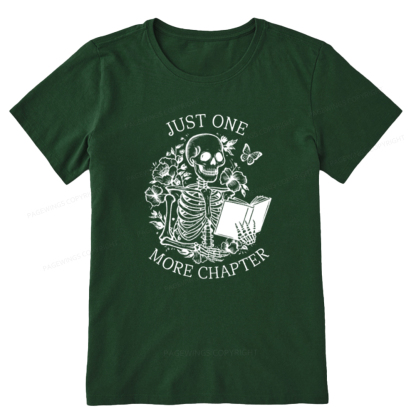 Pagewings One More Chapter Skeleton Unisex Tee Unisex Classic T-shirt