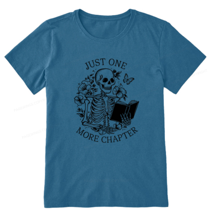 Pagewings One More Chapter Skeleton Unisex Tee Unisex Classic T-shirt
