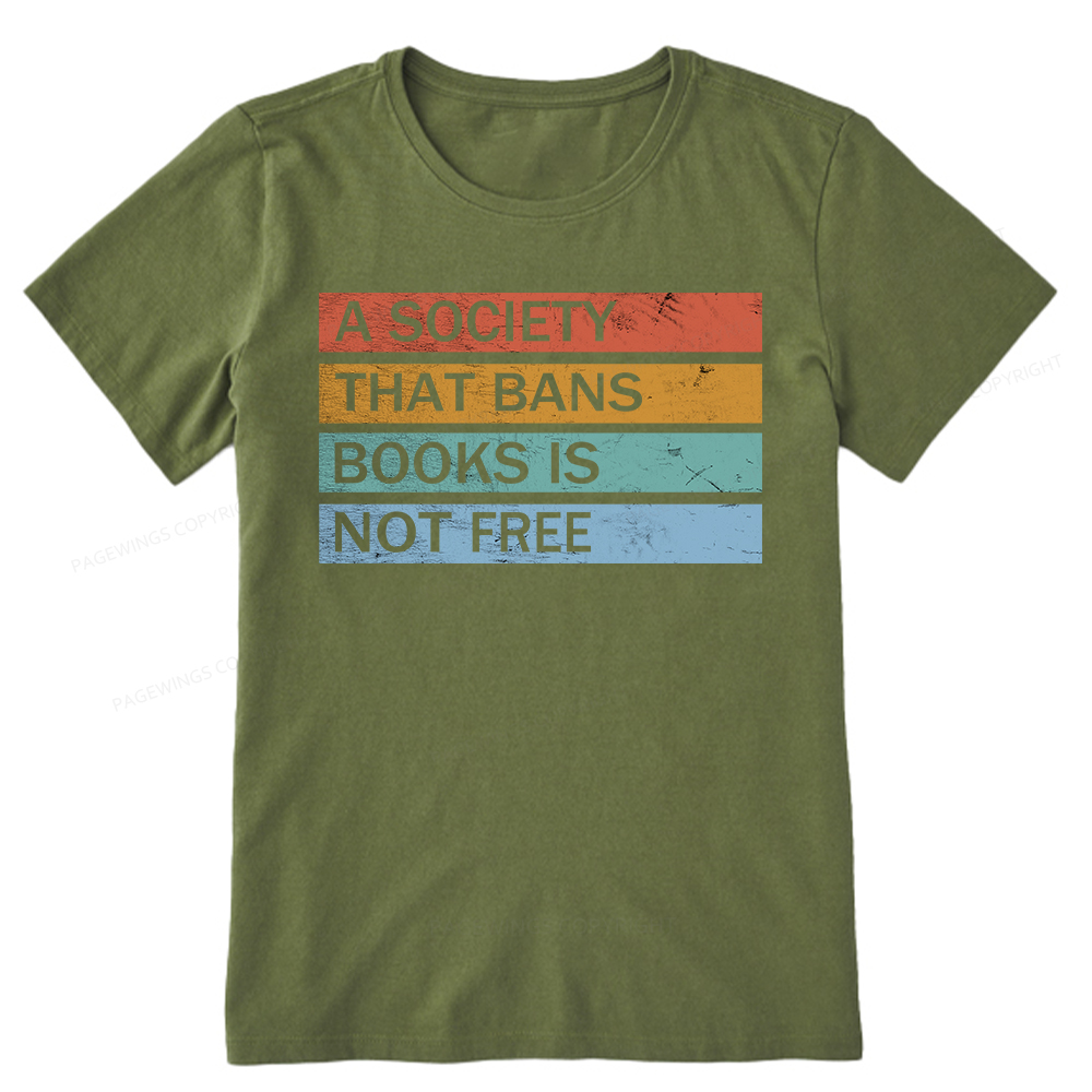 Pagewings Banned Books Shirt Read Banned Books Unisex Classic T-shirt