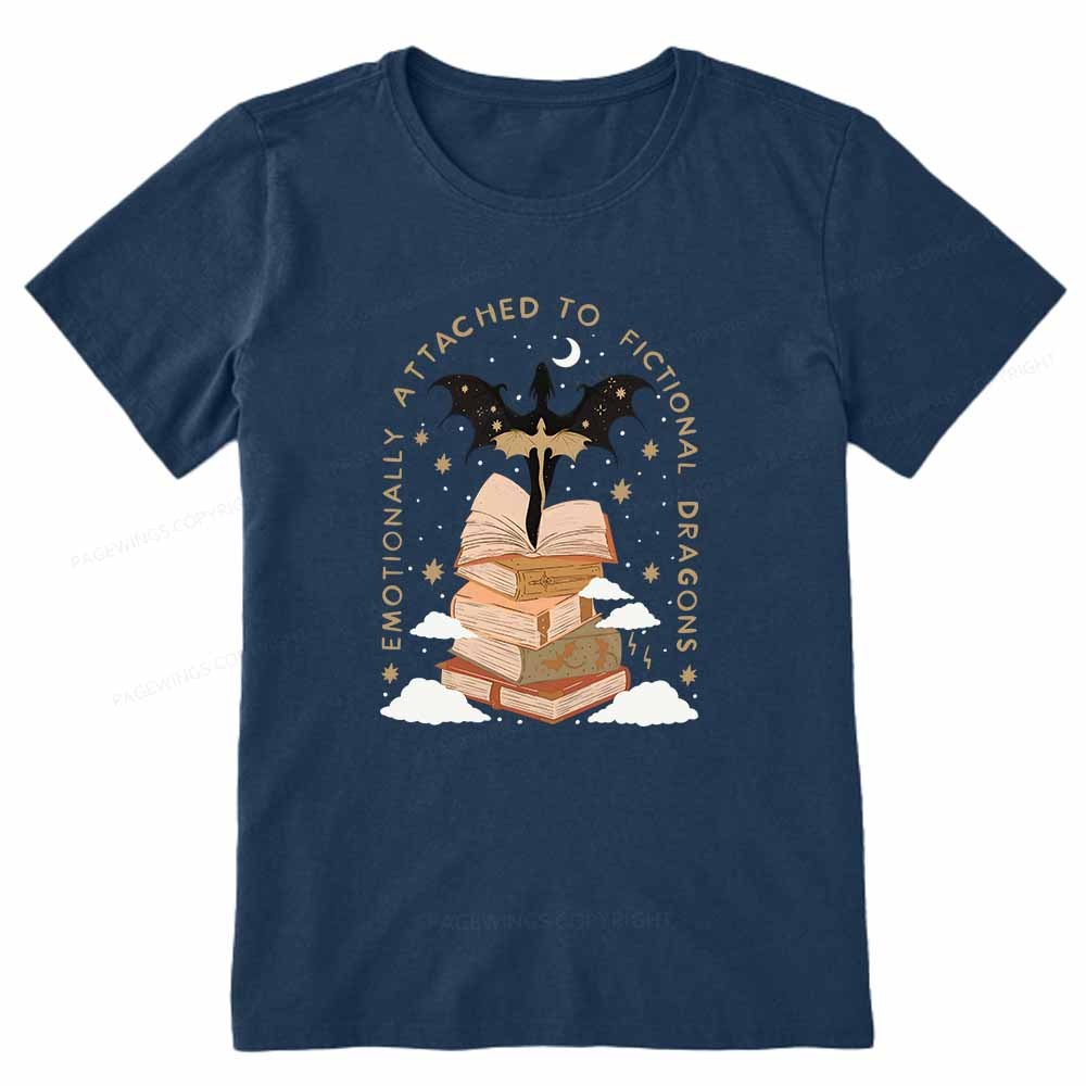 Pagewings Fantasy Romance Reader Gift Romantacy Unisex Classic T-shirt