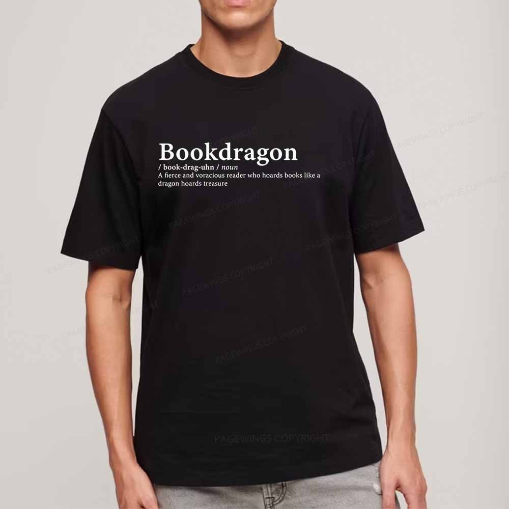 Pagewings Bookdragon: Journey Through Words book lover Unisex Classic T-shirt