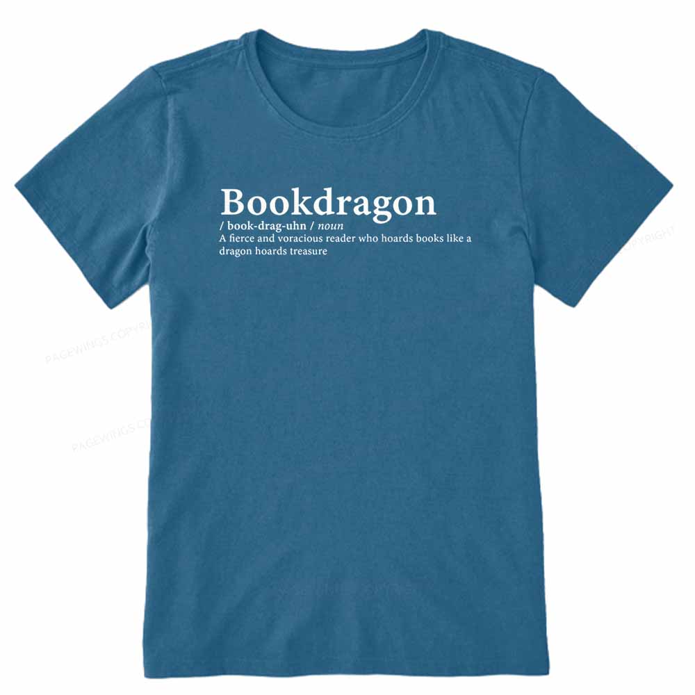 Pagewings Bookdragon: Journey Through Words book lover Unisex Classic T-shirt