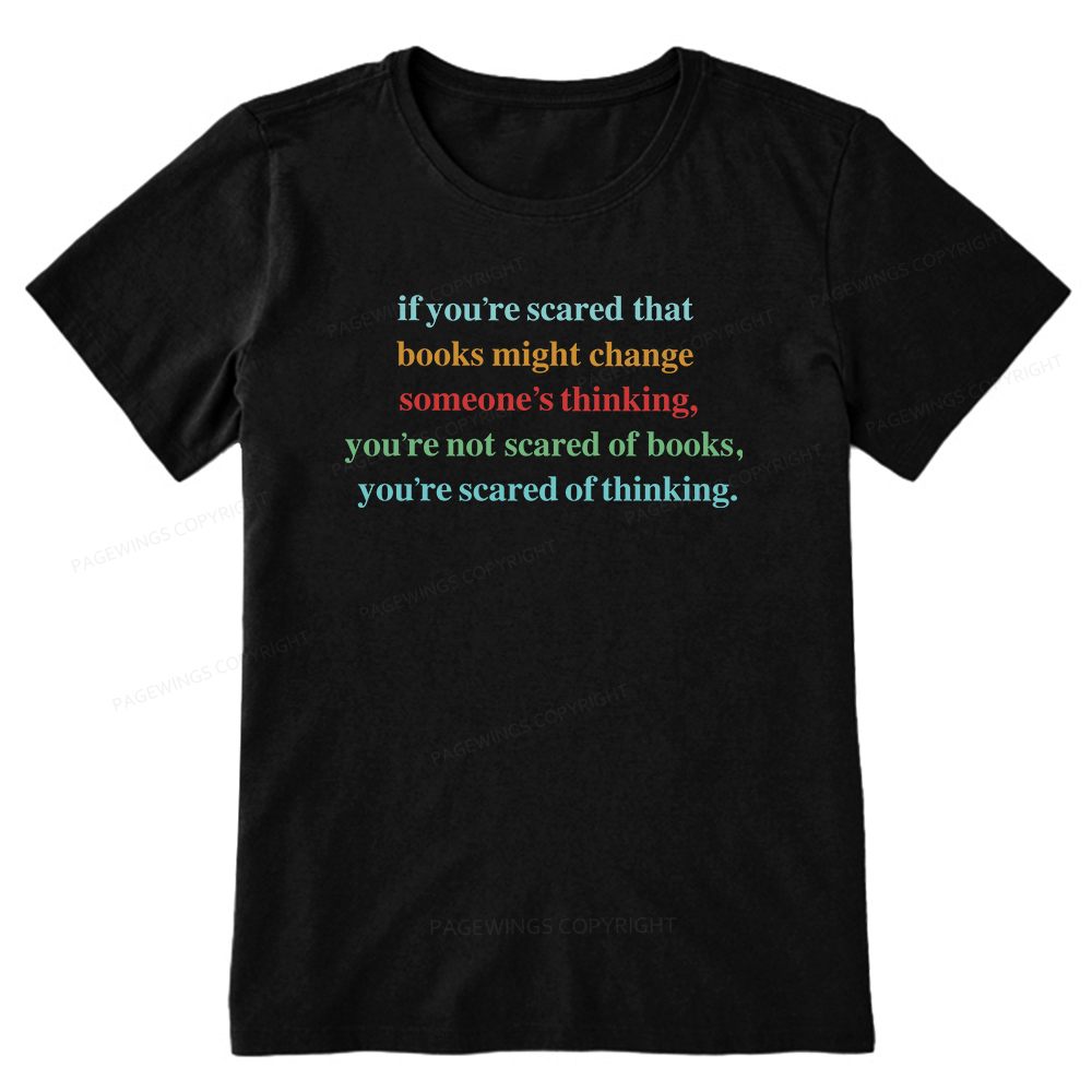 Pagewings Censorship Social Justice Shirt Booktrovert Unisex Classic T-shirt