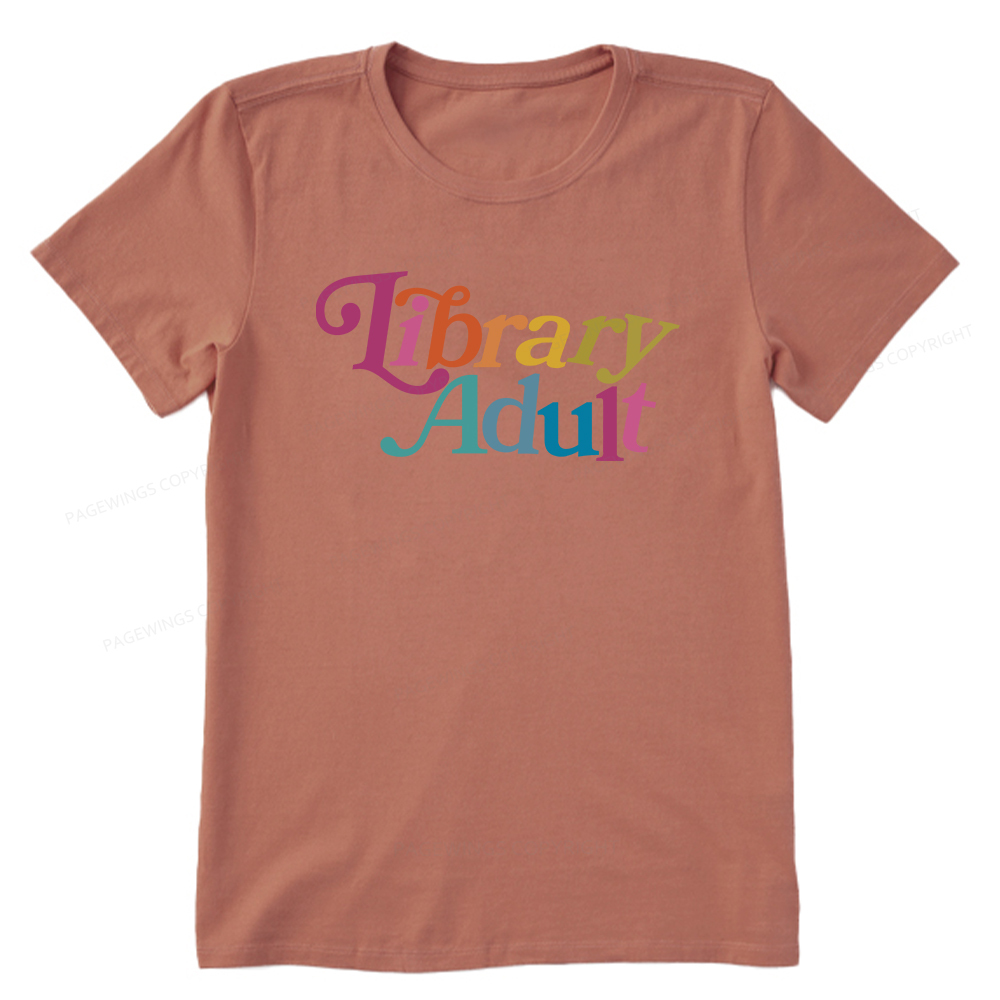 Pagewings Library Adult Library Kid Unisex Classic T-shirt