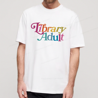 Pagewings Library Adult Library Kid Unisex Classic T-shirt