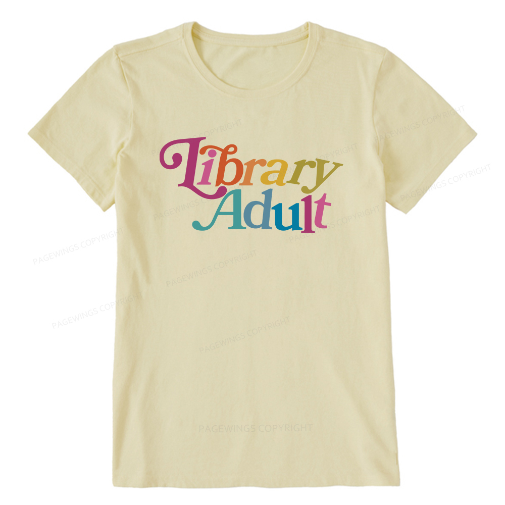 Pagewings Library Adult Library Kid Unisex Classic T-shirt