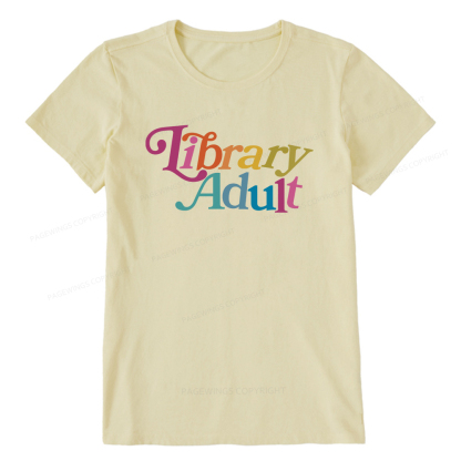 Pagewings Library Adult Library Kid Unisex Classic T-shirt