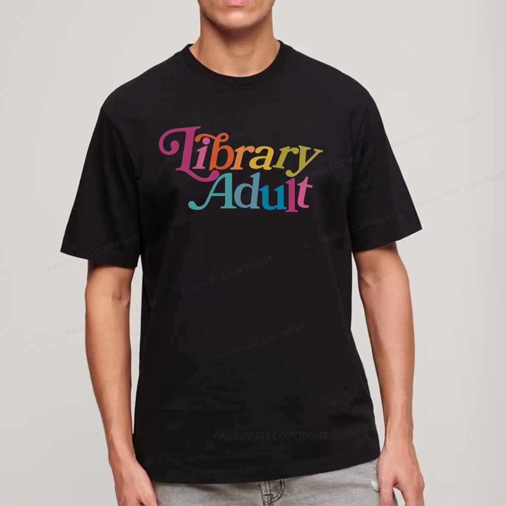 Pagewings Library Adult Library Kid Unisex Classic T-shirt