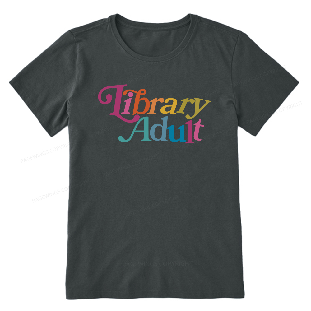 Pagewings Library Adult Library Kid Unisex Classic T-shirt