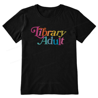 Pagewings Library Adult Library Kid Unisex Classic T-shirt