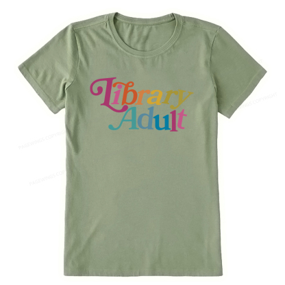 Pagewings Library Adult Library Kid Unisex Classic T-shirt