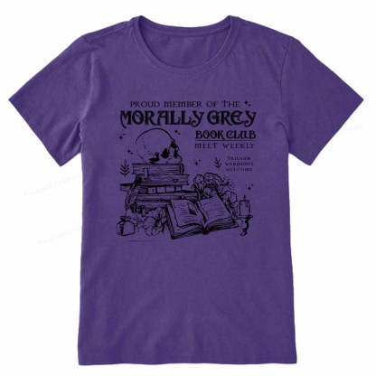 Pagewings Morally Grey Book Club Unisex Classic T-shirt