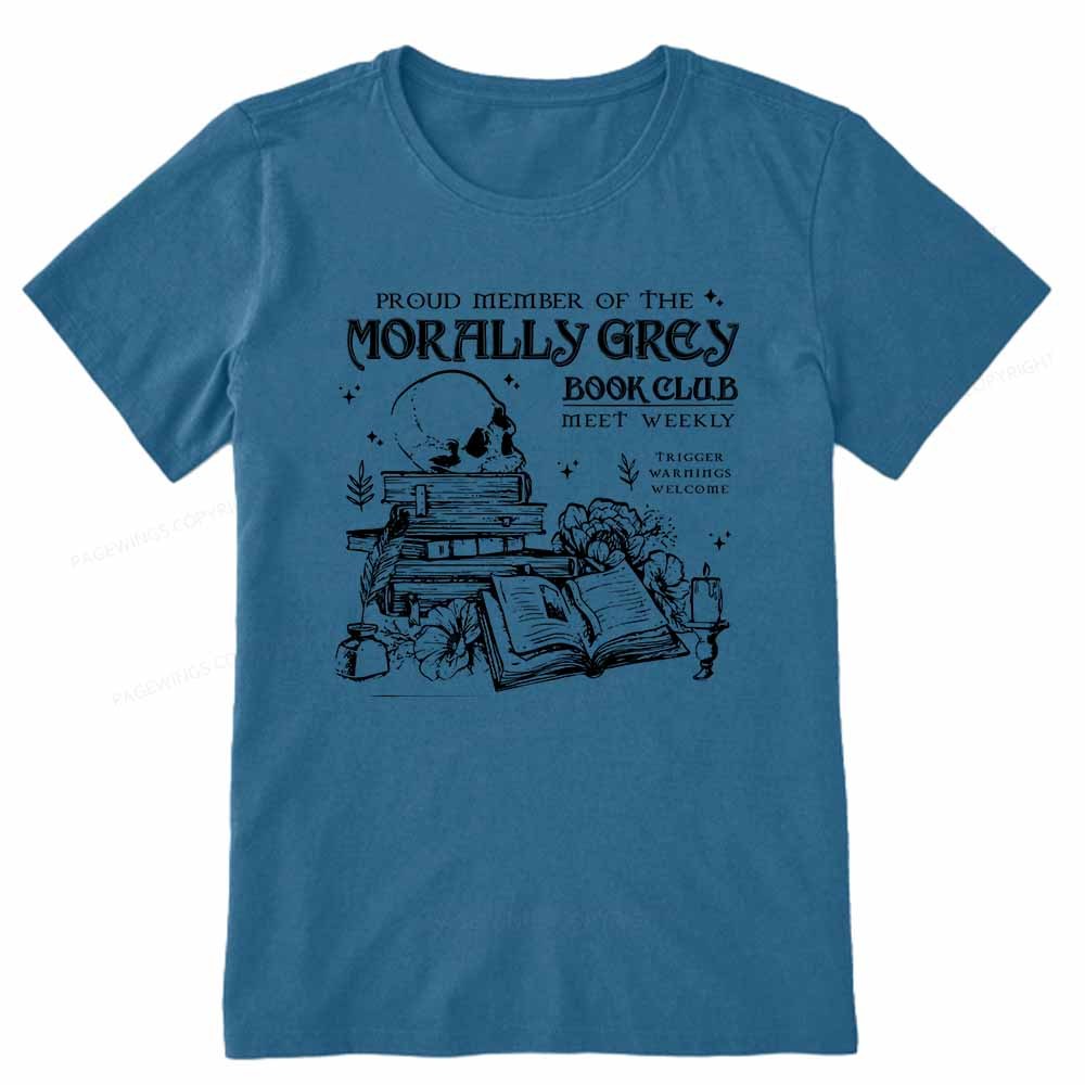 Pagewings Morally Grey Book Club Unisex Classic T-shirt