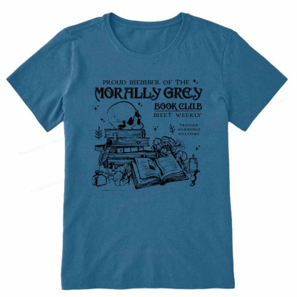 Pagewings Morally Grey Book Club Unisex Classic T-shirt