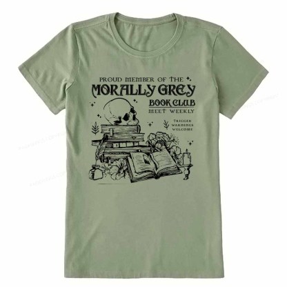 Pagewings Morally Grey Book Club Unisex Classic T-shirt