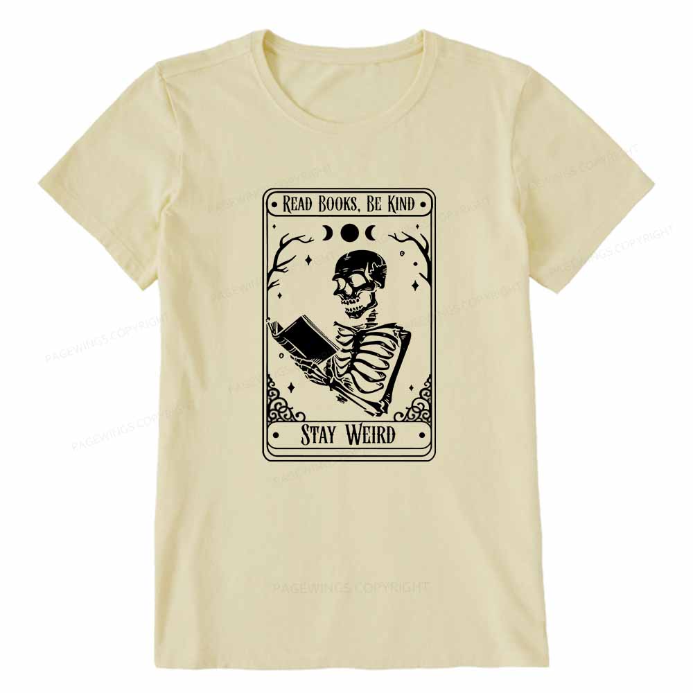 Pagewings Read Books Be Kind Unisex Classic T-shirt