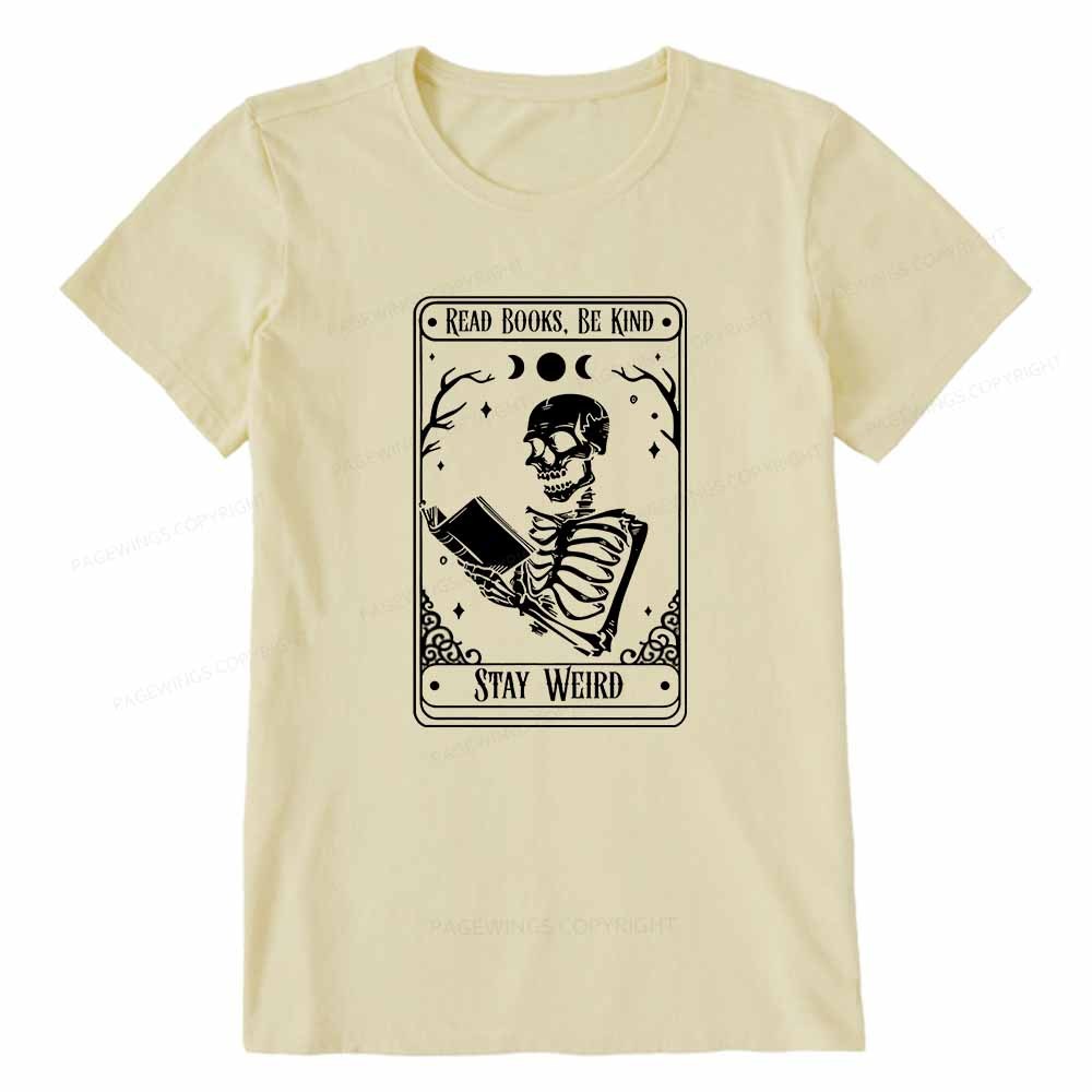 Pagewings Read Books Be Kind Unisex Classic T-shirt