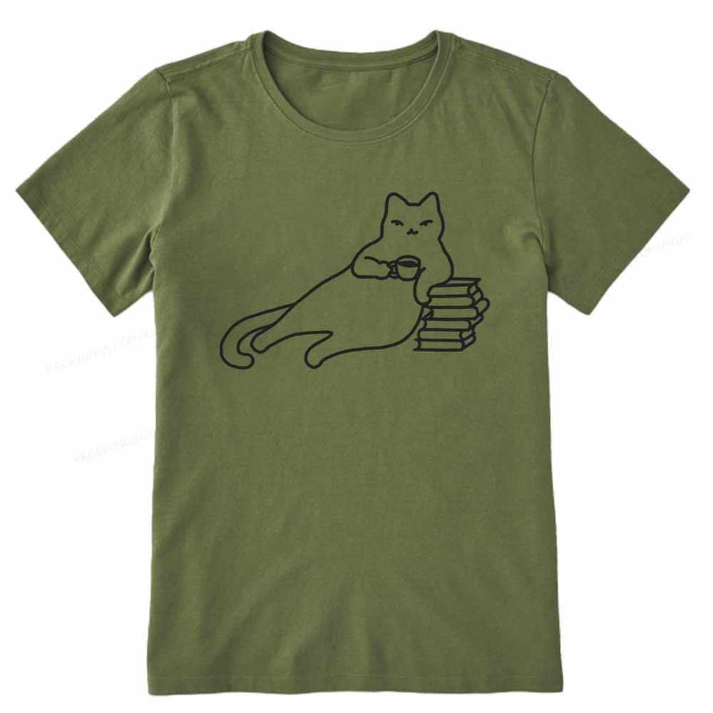 Pagewings Book Lover Shirt For Women Unisex Classic T-shirt