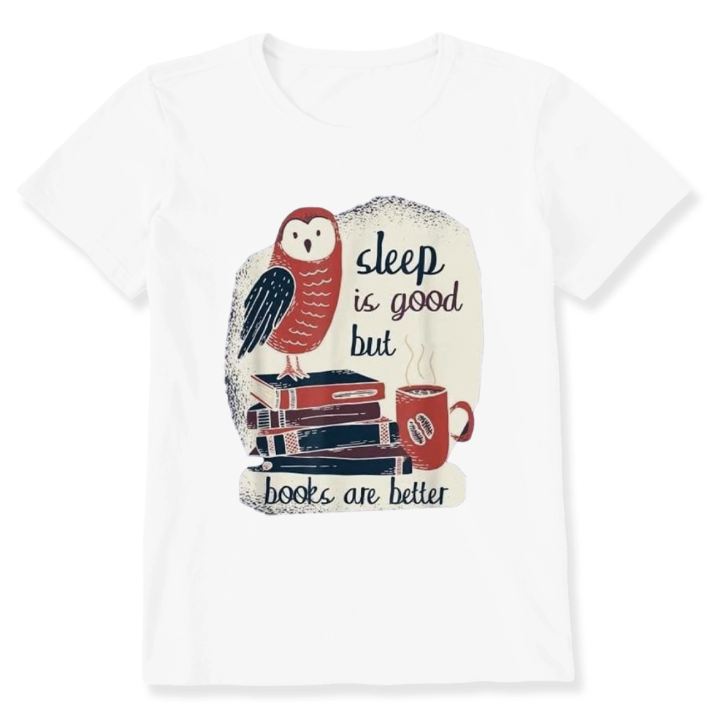 Pagewings Sleep is Good But Book is Better Unisex Classic T-shirt