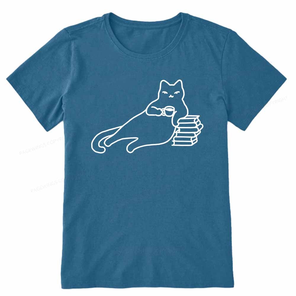 Pagewings Book Lover Shirt For Women Unisex Classic T-shirt