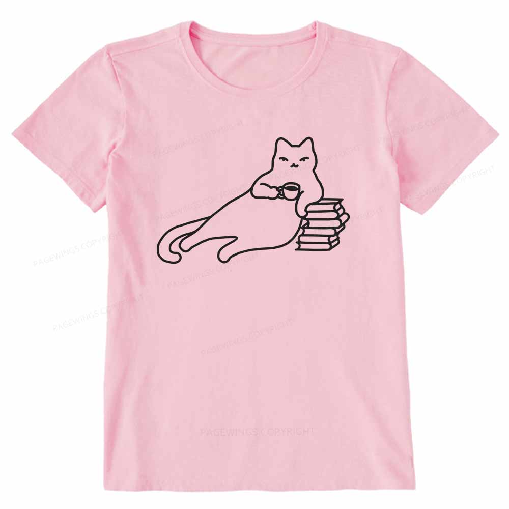 Pagewings Book Lover Shirt For Women Unisex Classic T-shirt