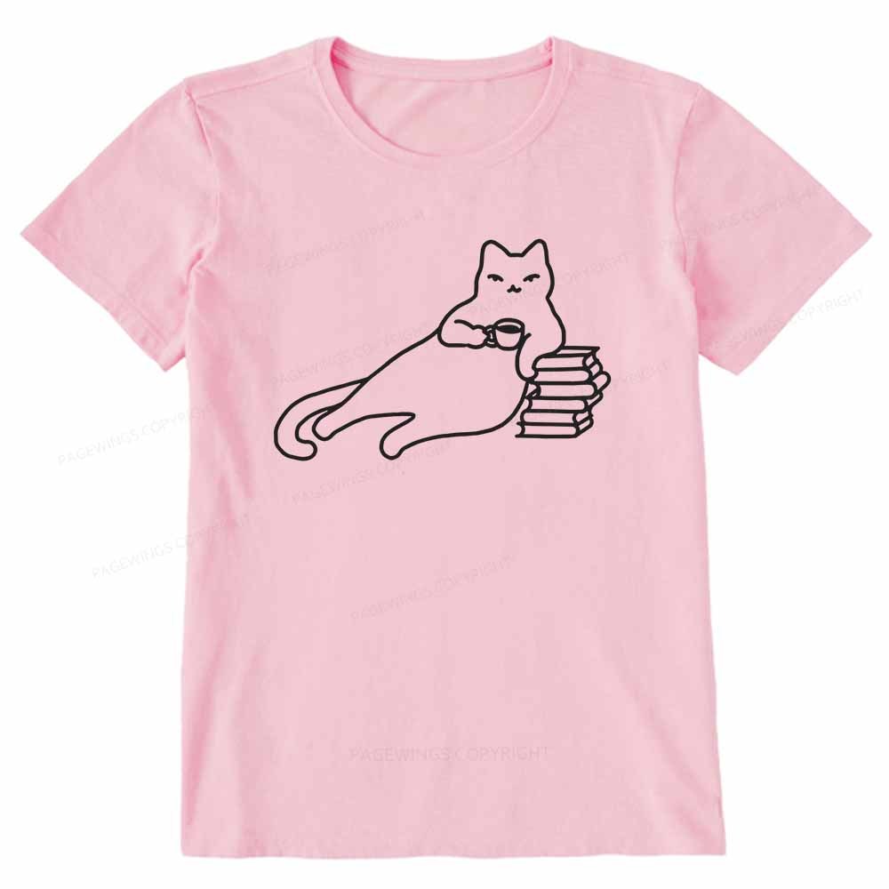 Pagewings Book Lover Shirt For Women Unisex Classic T-shirt