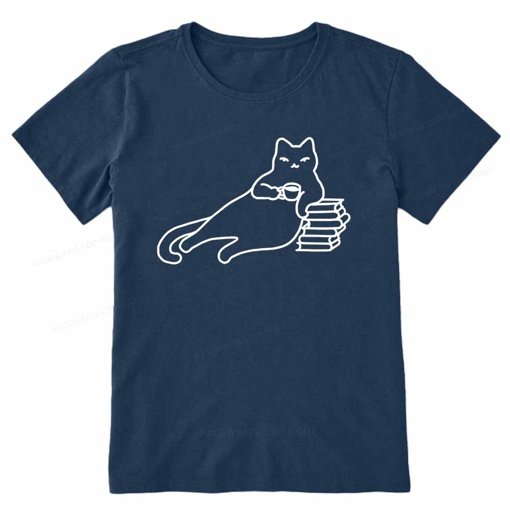 Pagewings Book Lover Shirt For Women Unisex Classic T-shirt