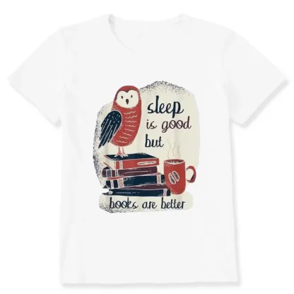 Pagewings Sleep is Good But Book is Better Unisex Classic T-shirt