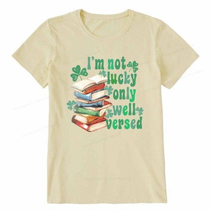 Pagewings St Patty Day Trendy Retro Book Shamrock Shirt Unisex Classic T-shirt