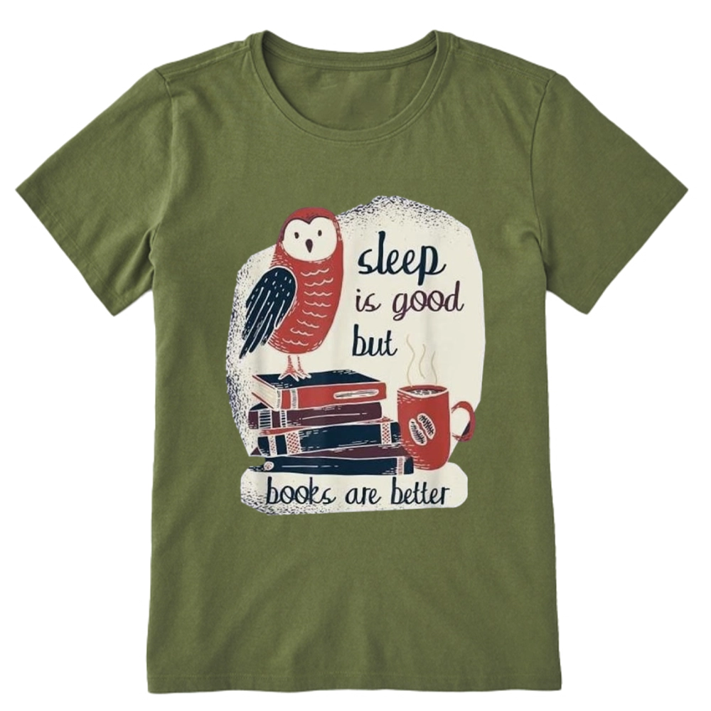 Pagewings Sleep is Good But Book is Better Unisex Classic T-shirt