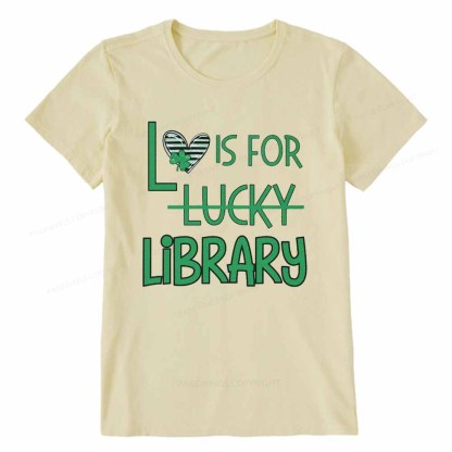 Pagewings St Patricks Day Librarian Tshirt Unisex Classic T-shirt