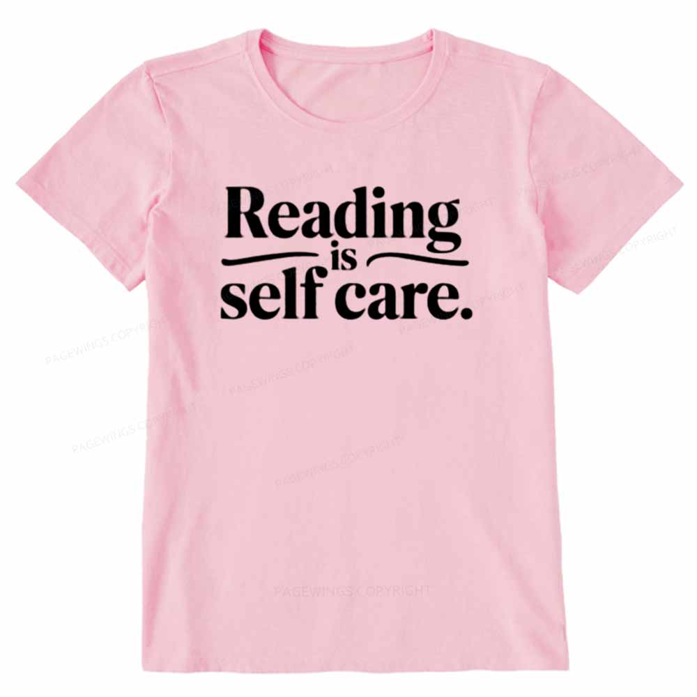 Pagewings Reading Self Care Unisex Tee Unisex Classic T-shirt