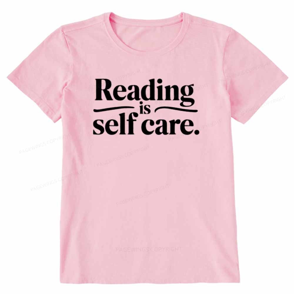 Pagewings Reading Self Care Unisex Tee Unisex Classic T-shirt