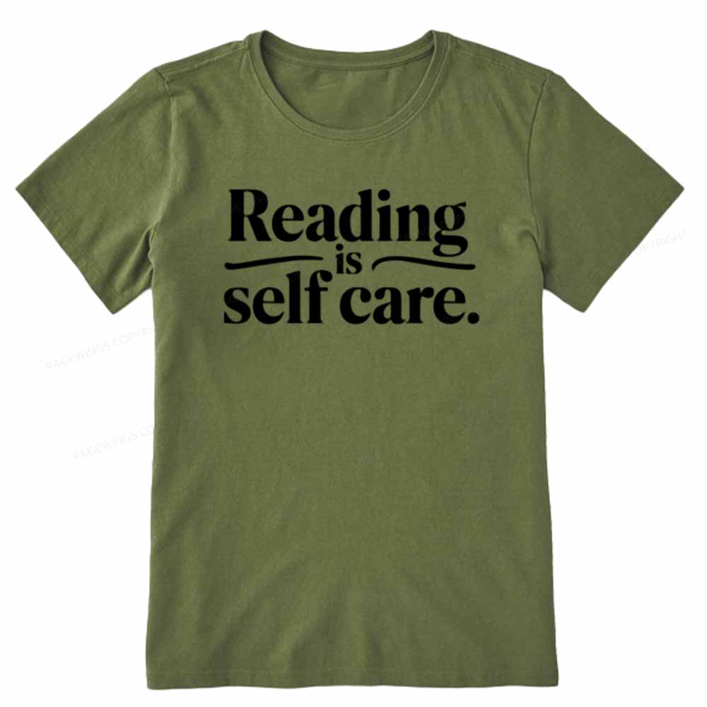 Pagewings Reading Self Care Unisex Tee Unisex Classic T-shirt