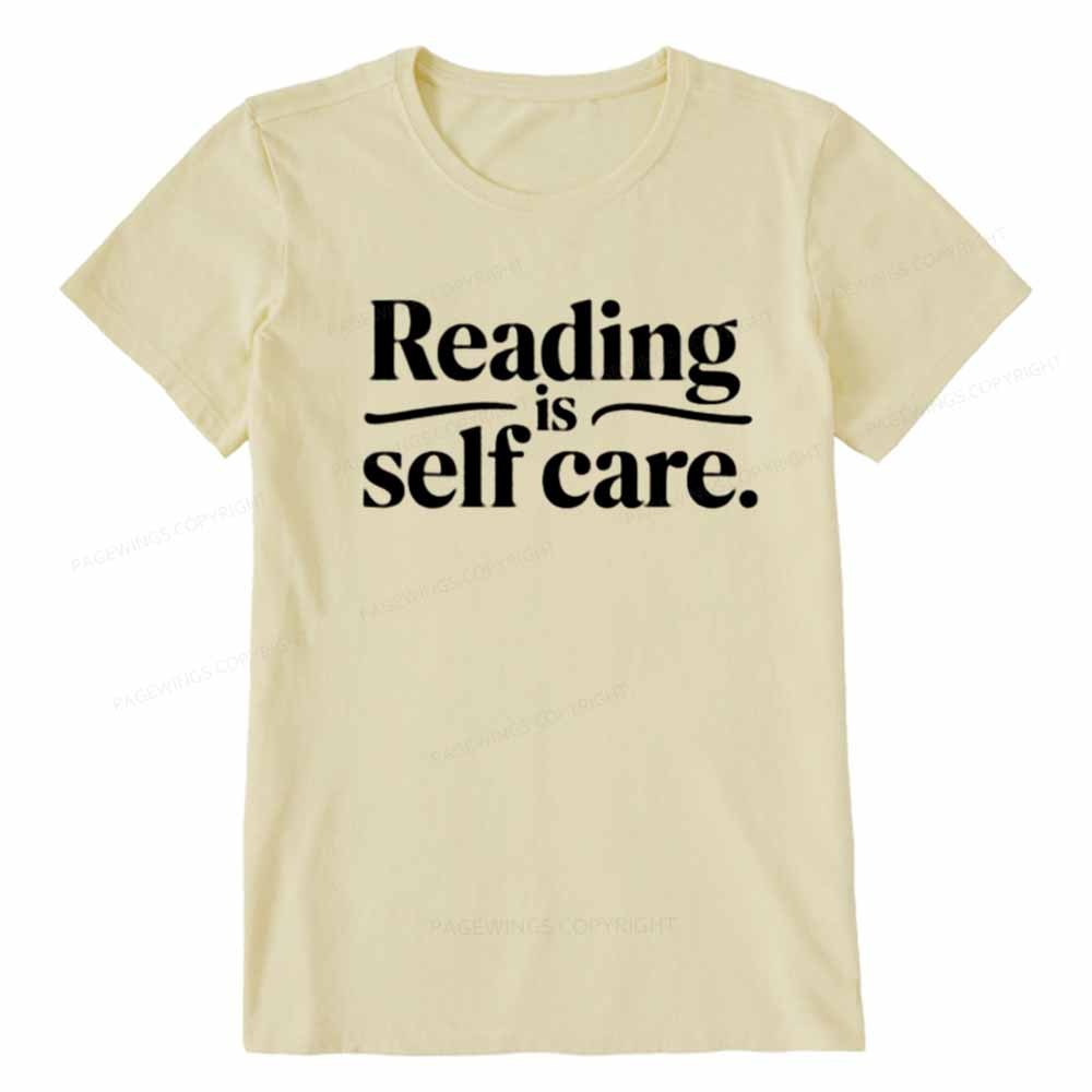 Pagewings Reading Self Care Unisex Tee Unisex Classic T-shirt