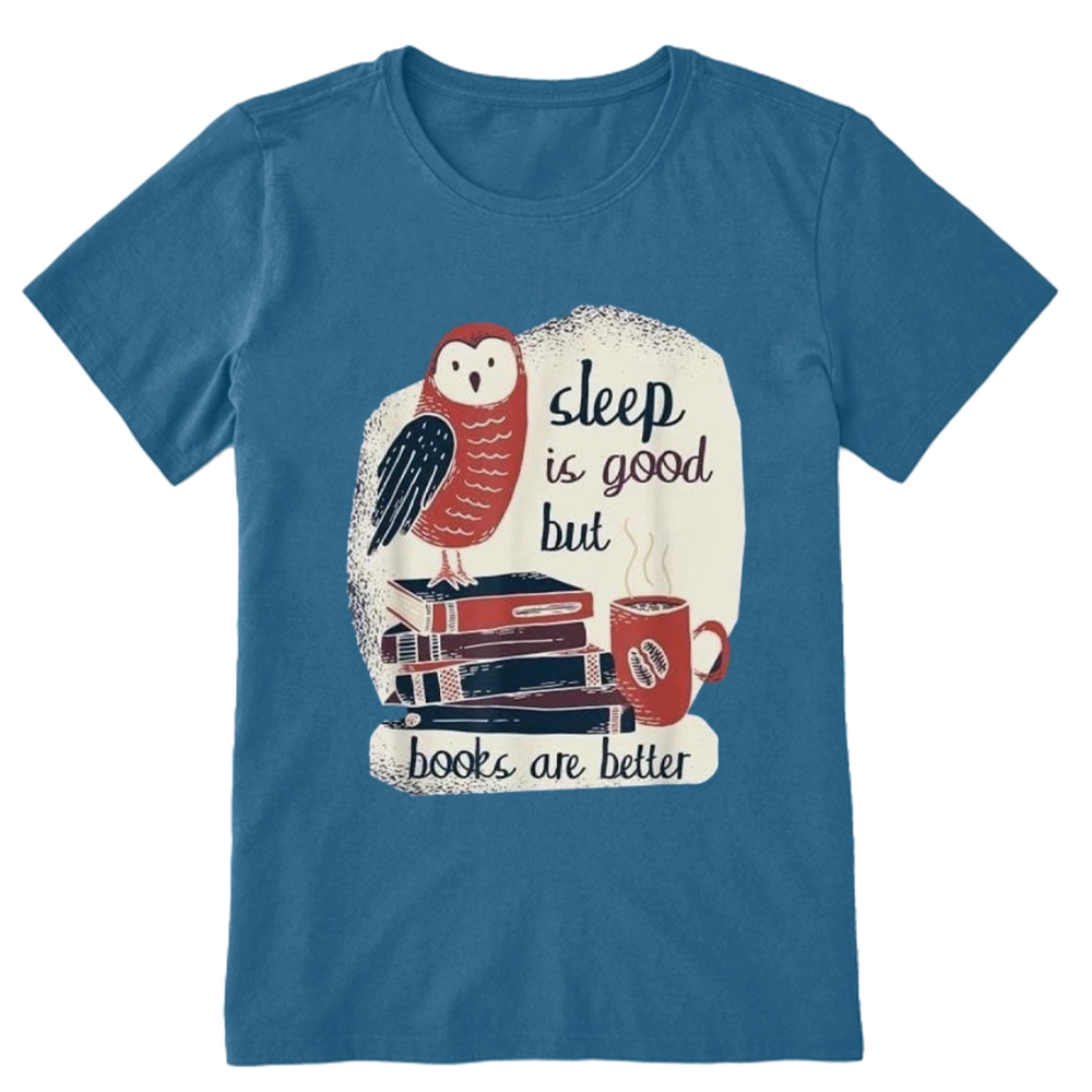 Pagewings Sleep is Good But Book is Better Unisex Classic T-shirt