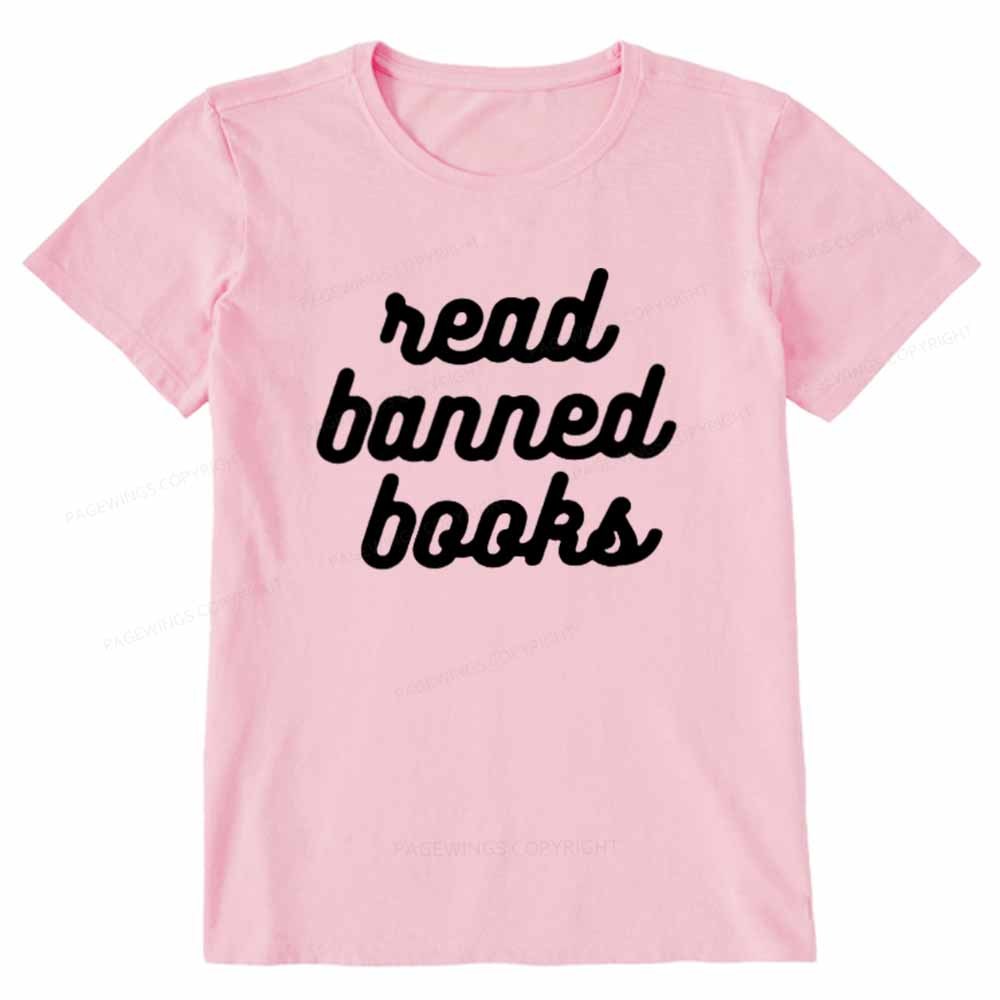 Pagewings Read Banned Books Unisex Tee Unisex Classic T-shirt