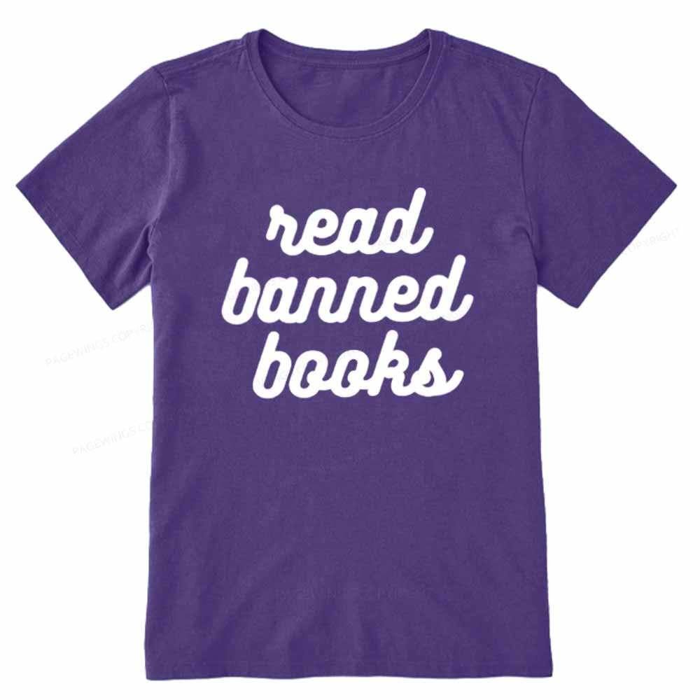 Pagewings Read Banned Books Unisex Tee Unisex Classic T-shirt