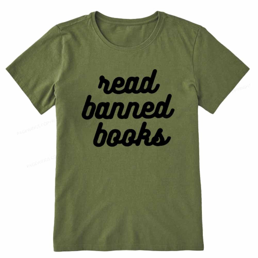 Pagewings Read Banned Books Unisex Tee Unisex Classic T-shirt