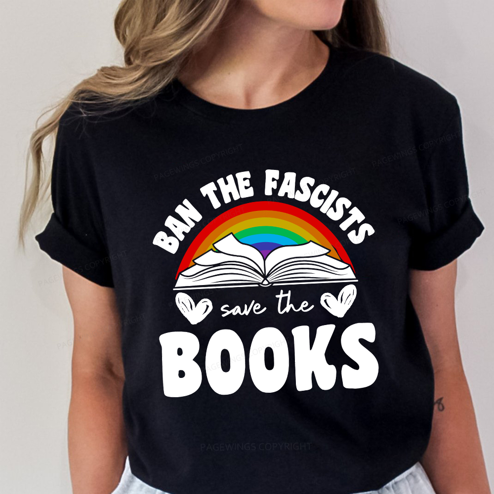 Pagewings Banned Books T-Shirt Unisex Classic T-shirt