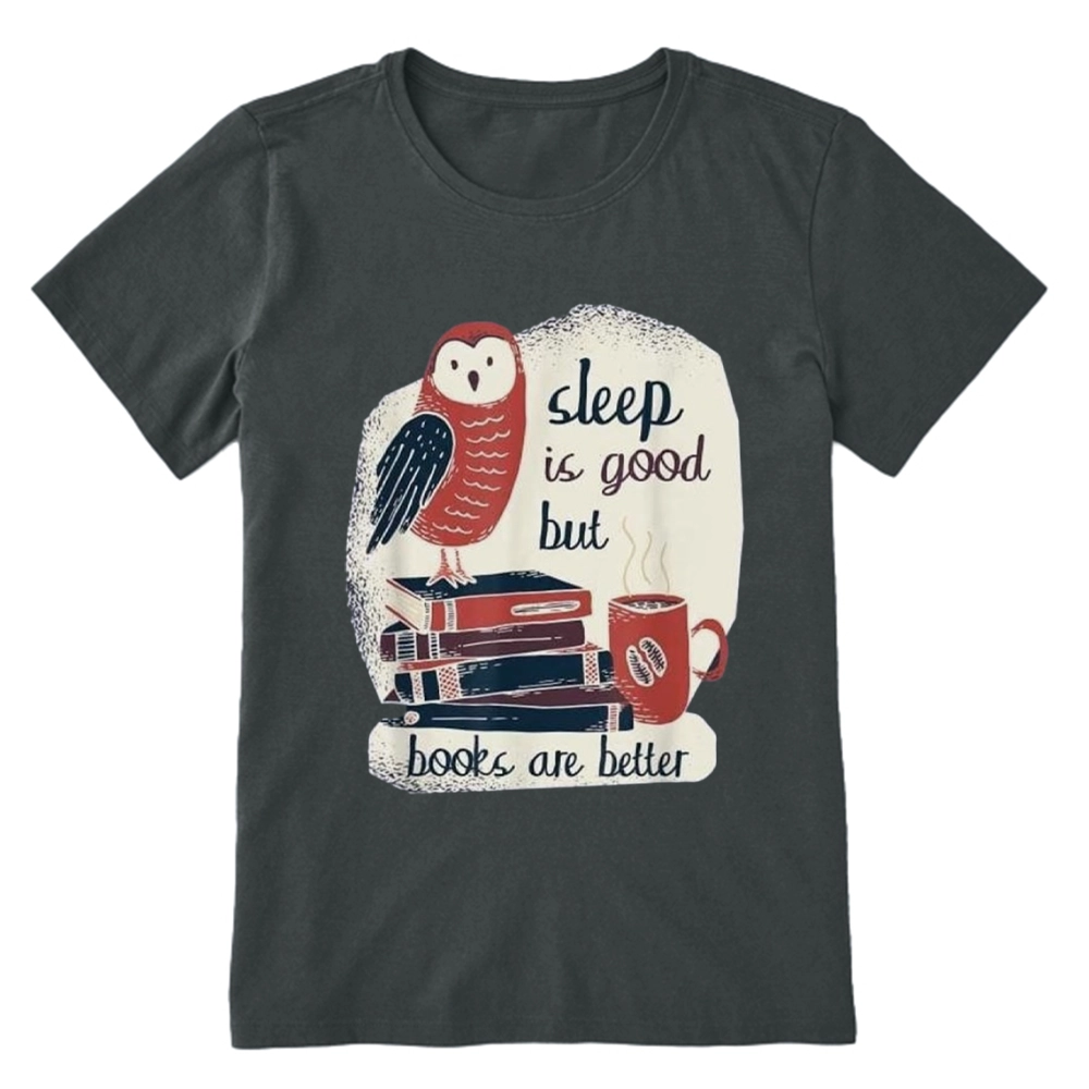 Pagewings Sleep is Good But Book is Better Unisex Classic T-shirt