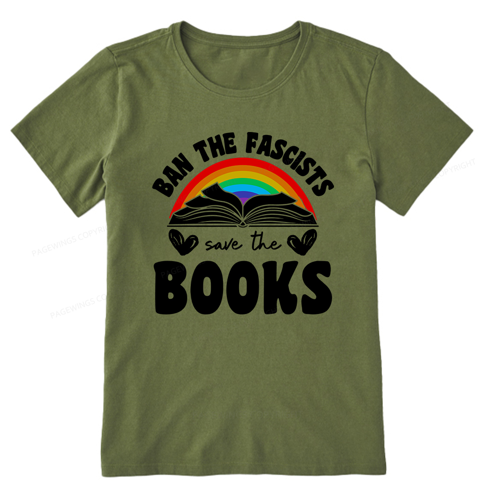 Pagewings Banned Books T-Shirt Unisex Classic T-shirt