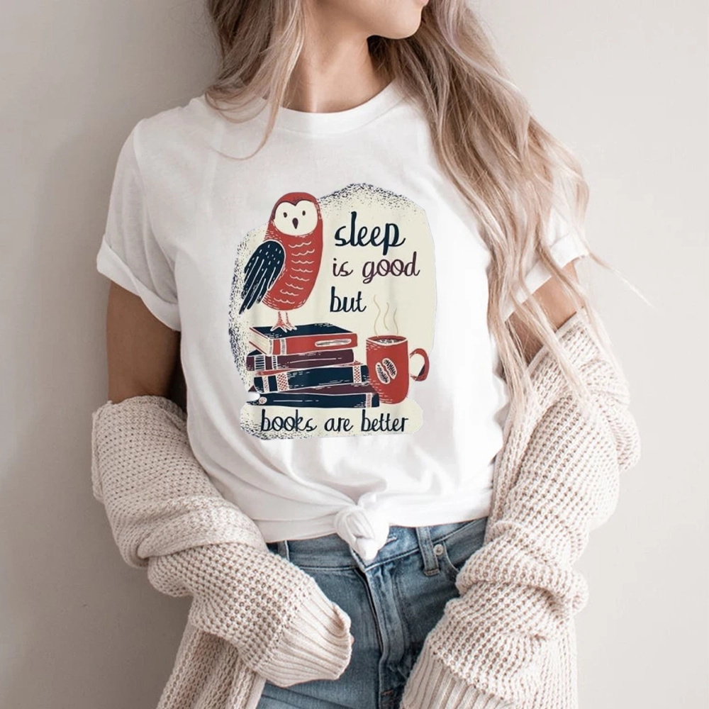 Pagewings Sleep is Good But Book is Better Unisex Classic T-shirt