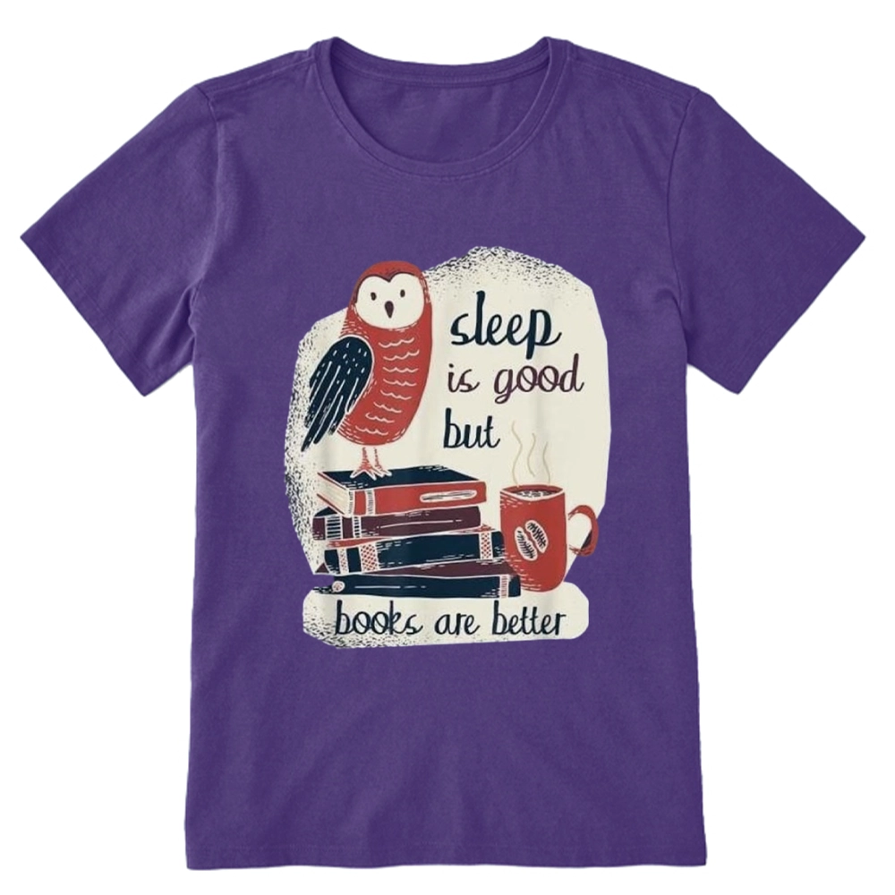 Pagewings Sleep is Good But Book is Better Unisex Classic T-shirt