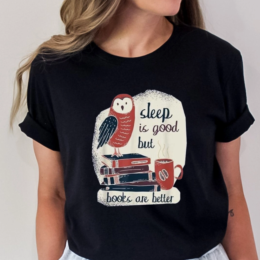 Pagewings Sleep is Good But Book is Better Unisex Classic T-shirt